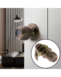 Защелка 1101, пустая, цвет бронза Tundra