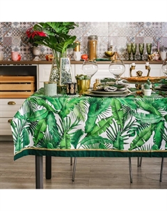 Скатерть «Тропики» 180×147 см, 100% хлопок, саржа 190 г/м² Этель