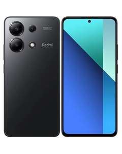 Смартфон Xiaomi Redmi Note 13, 6.67", 8Гб, 256Гб, 108Мп, 16Мп, 2Sim, BT 5.1, 5000мАч,черный