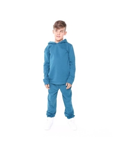 Костюм детский (толстовка, брюки) НАЧЁС, цвет петрол, рост 140 см Юниор текстиль