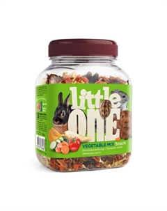 Лакомство «Овощная смесь» для грызунов, 140 г Little one