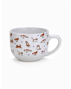 Кружка чайная керамическая «Котики», 500 мл Дорого внимание