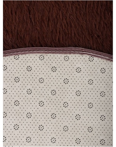 Ковер с ворсом «», d=120 см, коричневый Этель