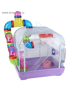 Клетка N 4104B для грызунов, микс цветов, 39.5×29.5×22.5 см Triol