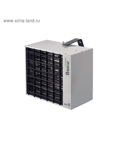 Тепловентилятор Ballu BHP-MW-9, настенный, трубчатый, 9000 Вт, до 100 м², серый