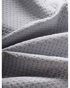 Покрывало «», 220×230 см, 100% п/э, серое Этель