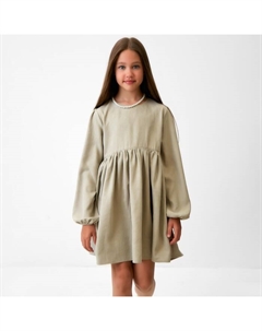 Платье для девочки, светло-зелёное, рост 128 см Minaku