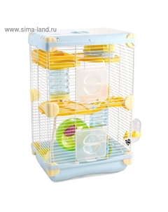 Клетка «Парк приключений» для грызунов, микс цветов, 27.5×20.5×42.5 см Triol