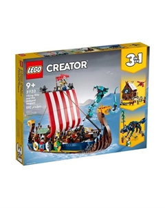 Конструктор «Корабль викингов», 3 варианта сборки Lego