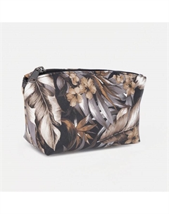 Косметичка на молнии, цвет коричневый Сакси