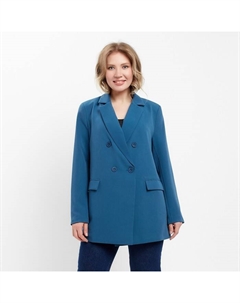 Пиджак женский : Classic, морская волна, размер 54 Minaku