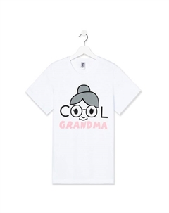Футболка женская Cool grandma, размер 52-54, белый Kaftan