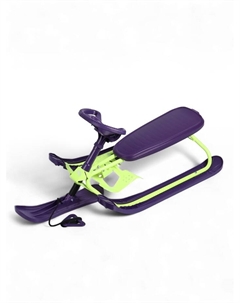 Снегокат, лимонный, фиолетовый, ТСП/ЛФ Nika kids