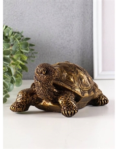 Копилка для денег «Черепаха», полистоун, 9.5×18×13.5 см Хорошие сувениры