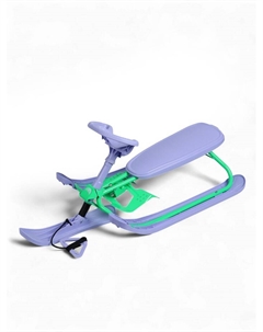 Снегокат, мятный, сиреневый, ТСП/МС Nika kids