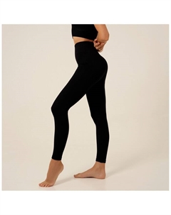 Легинсы спортивные женские, размер M, чёрные Sangh