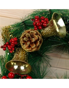 Венок новогодний d=30 см «. Новогодние колокольчики» Зимнее волшебство