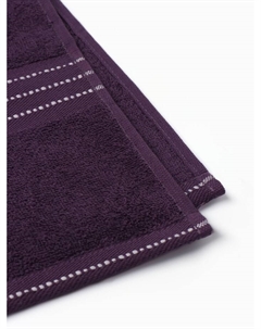 Полотенце махровое «Лондон», 70×140 см, хлопок, фиолетовый Текстиль центр