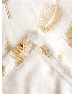 Плед «. Перья», 150×200 см, корал-флис Этель