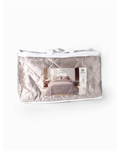 Покрывало «» 260×240±5 см, велюр, светло-серое Этель