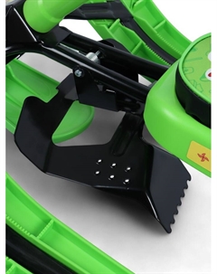 Снегокат «Три Кота», зелёный, СНК/ТК Nika kids