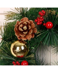 Венок новогодний d=25 см «. Шишки и ягоды», с шариками Зимнее волшебство