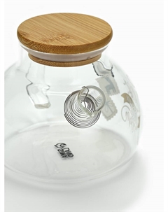 Чайник заварочный новогодний «Чудеса», 600 мл. бамбуковая крышка Дорого внимание