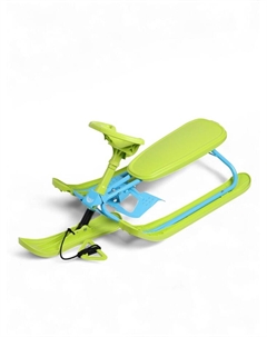 Снегокат, лимонный, голубой, ТСП/ГЛ Nika kids