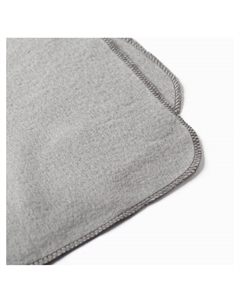 Плед флисовый «Аделис Туман», 150×200 см, флис 160 г/м² Адель