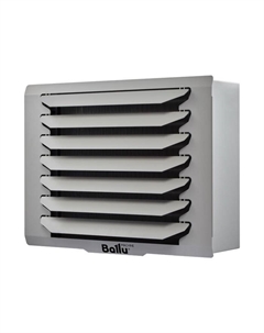 Тепловентилятор Ballu BHP-W4-20-S, водяной, 1600 м3/ч, 3 режима, серый