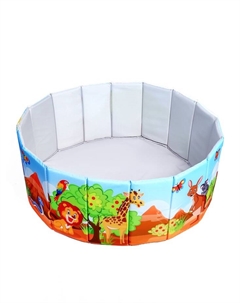 Сухой бассейн "Сафари", складной, без шариков ДМФ-МК-02.61.02 Romana