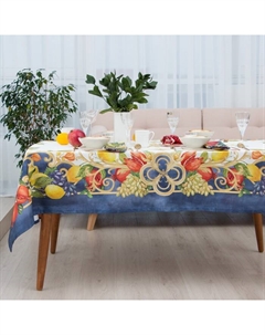 Набор кухонный «» Southern fruits: скатерть, 149×182 ±2 см с ГМВО, салфетка 40×40 см - 8 шт. Этель