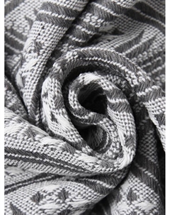 Плед с бахромой «» Home, 130×180 см, серый Этель