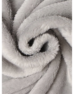 Плед «» 130×175 см, корал-флис, серый Этель