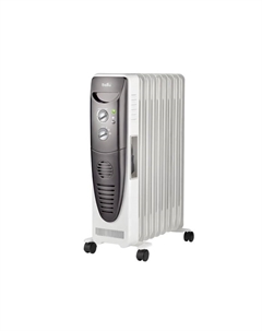 Обогреватель Ballu Turbo BOH/TB- 09FH, масляный, 2000 Вт, 9 секций, 28 м², белый