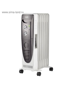 Обогреватель Ballu Turbo BOH/TB- 07FH, масляный, 1500 Вт, 7 секций, 15 м², белый