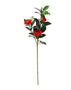 Цветы искусственные «Камелия», h=85 см, красные Poetry in flowers