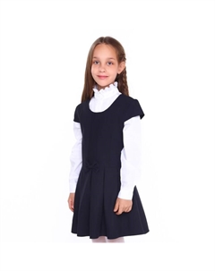 Сарафан школьный для девочек, цвет тёмно-синий, рост 146 см Modernfeci