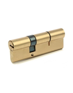 Цилиндровый механизм для китайской двери, 90 мм, латунь, цвет золото Tundra