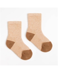 Носки детские шерстяные, бежевые, размер 18-20 см (5) Тод