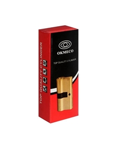 Цилиндровый механизм, 80 мм, с вертушкой, перфор. ключ, 5 ключей, цвет золото Tundra