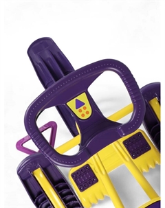 Снегокат «Тимка спорт 1+», фиолетовый, графический, ТС1+/ФГ Ника
