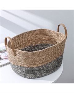 Корзина для хранения плетёная ручной работы «Свит», 37×28×21 см Доляна