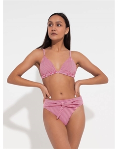 Купальник женский раздельный «Stripe», размер 46, цвет красный Minaku