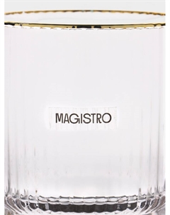 Стакан «Орион», 320 мл, с золотой отводкой, стекло, прозрачный Magistro