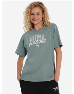 Футболка женская Class, Зеленый Puma