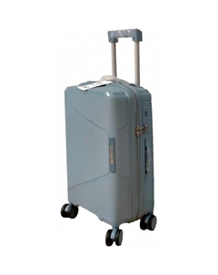 Чемодан-спиннер 088 (M, светло-голубой) Doublew