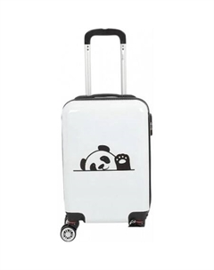 Чемодан-спиннер 227-203/18-WHT (белый) Grott