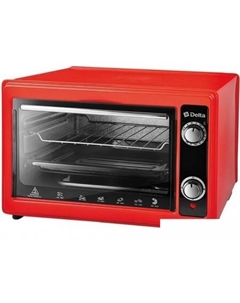 Мини-печь D-0122 (красный) Delta