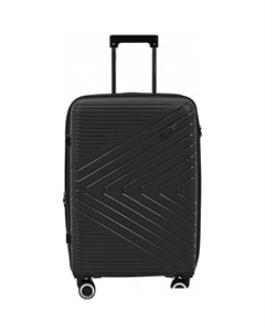 Чемодан-спиннер РР-202 (M, черный) Pride